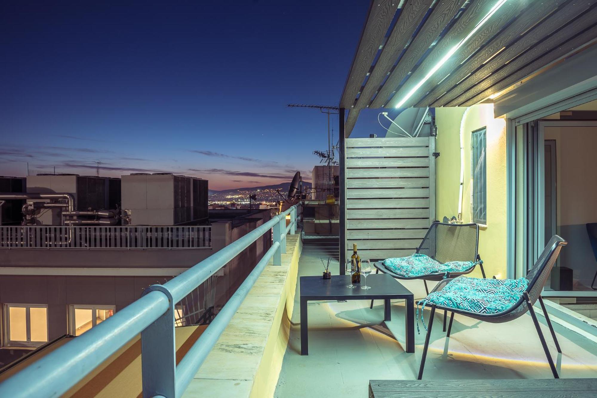 Acropolis View Mini Sky Suite & Hot Tub Athene Buitenkant foto