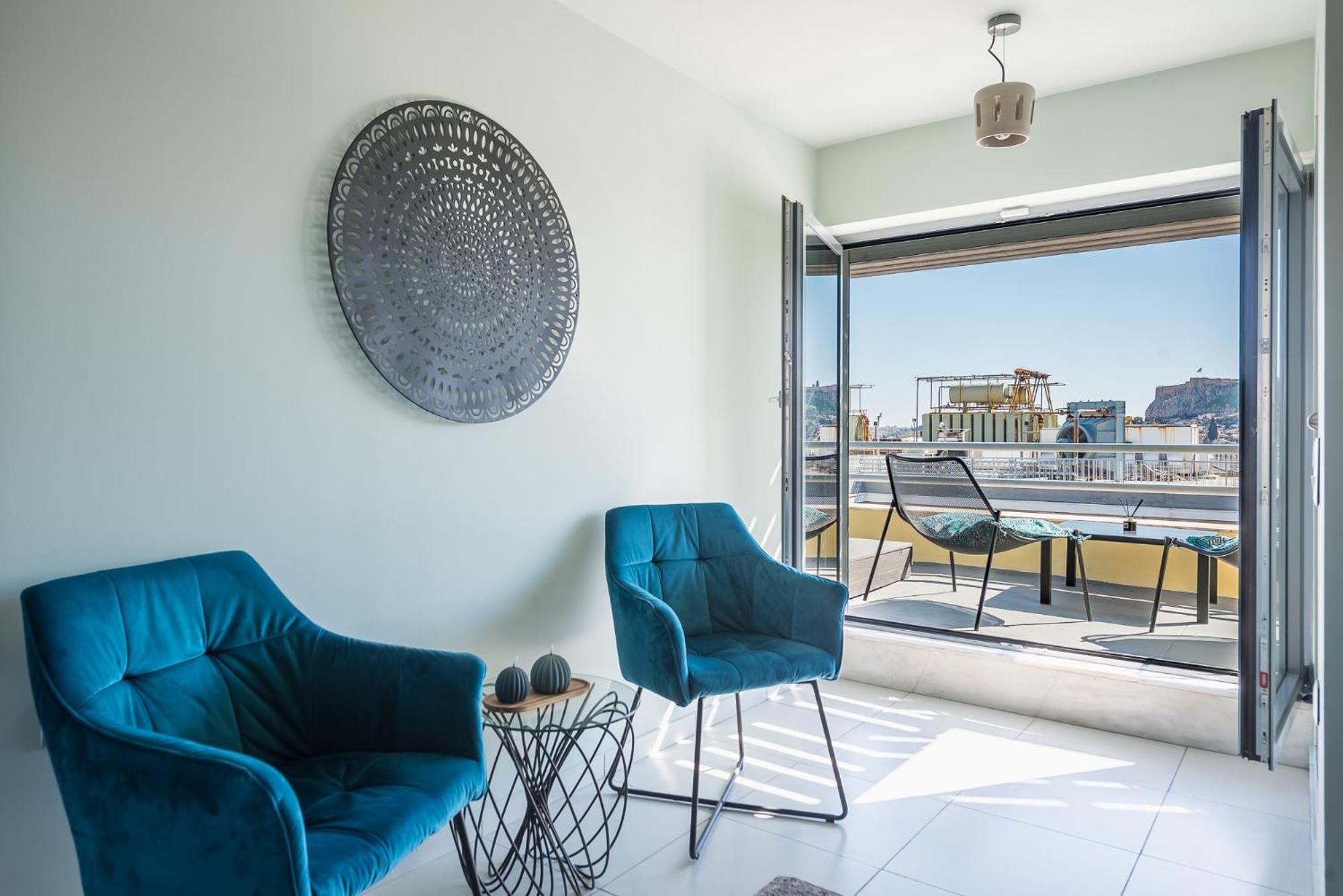 Acropolis View Mini Sky Suite & Hot Tub Athene Buitenkant foto