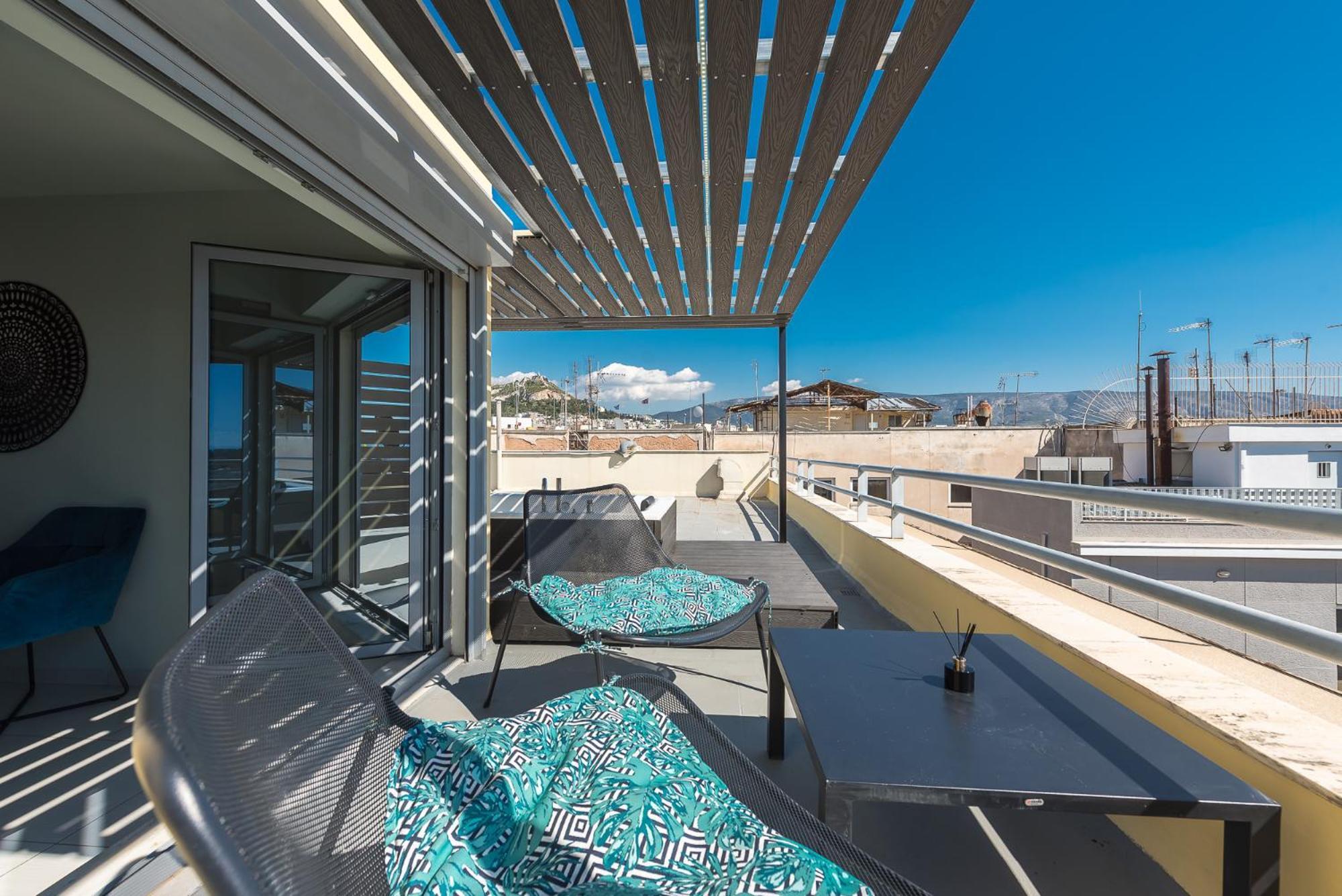 Acropolis View Mini Sky Suite & Hot Tub Athene Buitenkant foto